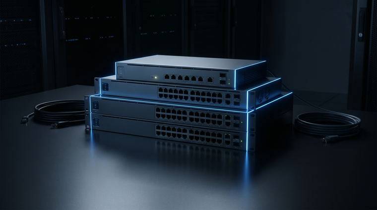 Enterprise network switches and routers - surplus networking hardware