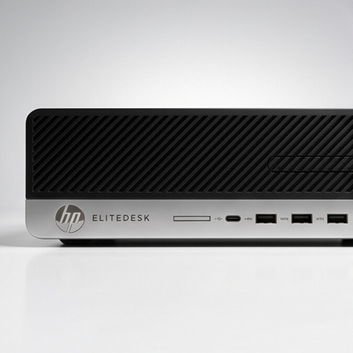 HP EliteDesk 800 G4 desktop PC (alternate view)