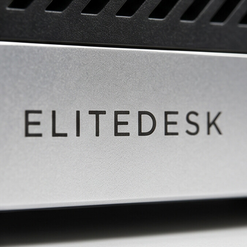 HP EliteDesk 800 G4 desktop PC (detail view)