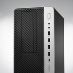HP EliteDesk 800 G3 tower PC (alternate view)