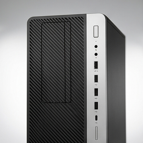 HP EliteDesk 800 G3 tower PC (alternate view)