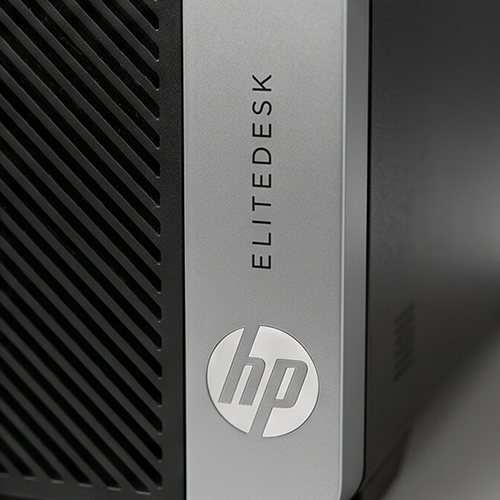 HP EliteDesk 800 G3 tower PC (detail view)