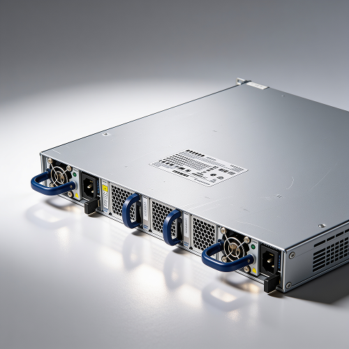 Arista DCS-7050QX-32-R 40GbE data-centre switch (alternate view)