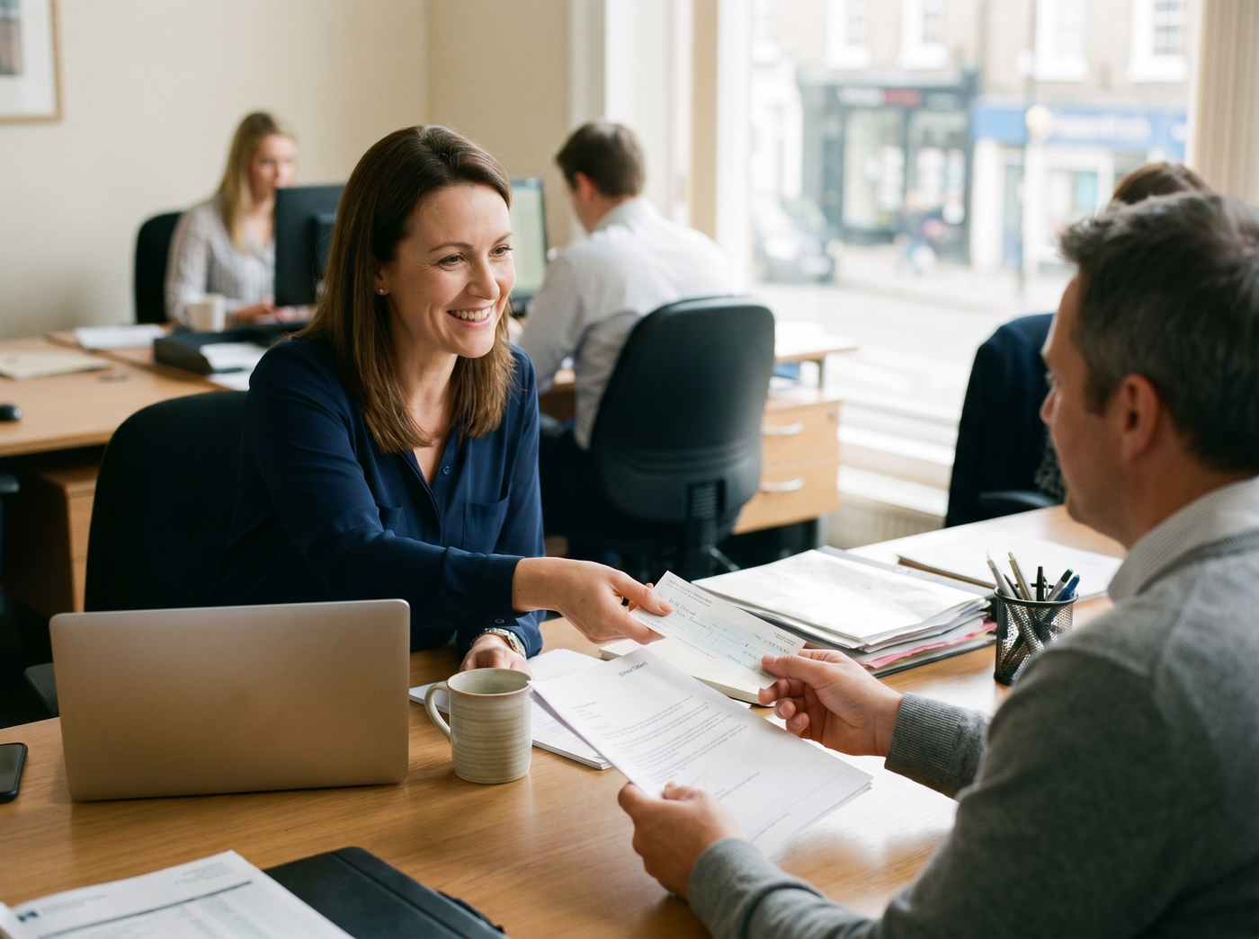 Reporting & same-day payment
