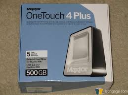 Maxtor OneTouch 4 Plus external hard drive, 640GB