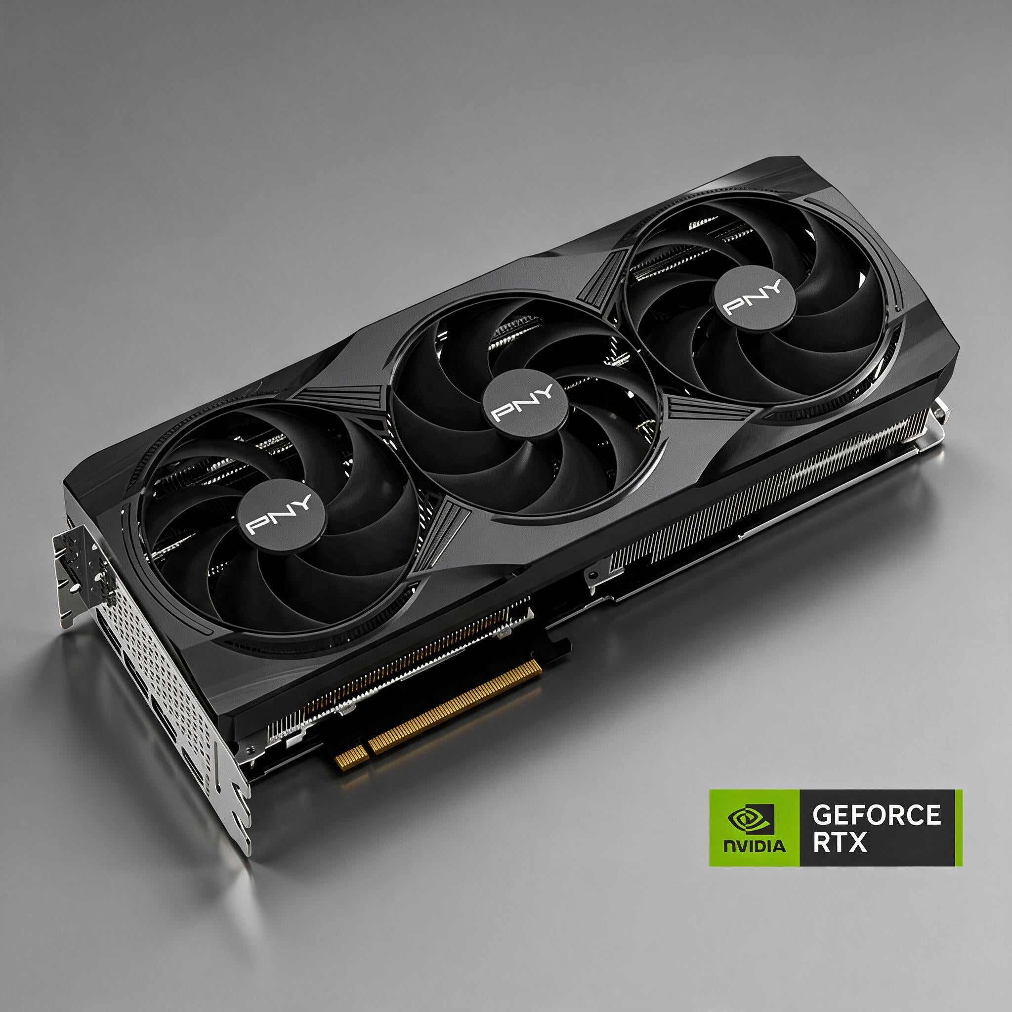 PNY GeForce RTX 5070 Ti 16GB Triple Fan graphics card