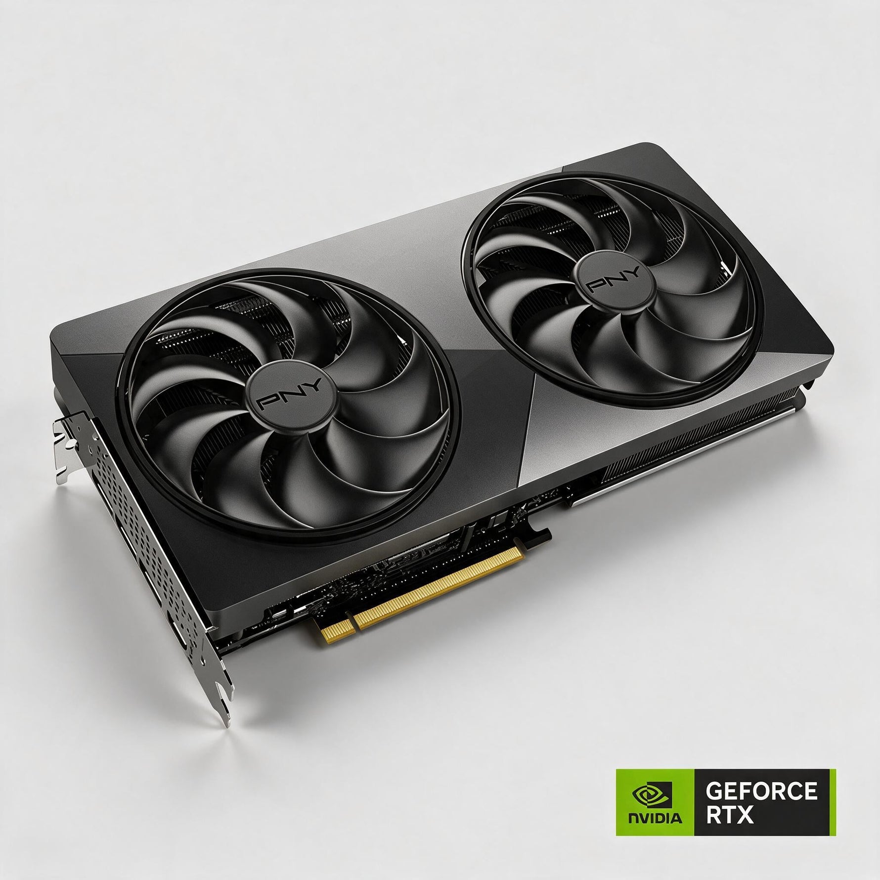PNY GeForce RTX 5070 Ti 16GB SLIM Dual Fan Overclocked graphics card