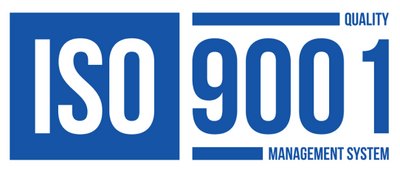 ISO 9001 certified logo