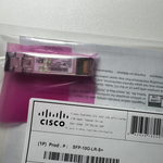 New Cisco SFP-10G-LR-S 10G fibre transceiver module, sealed
