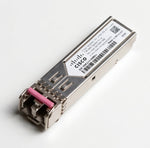 Cisco GLC-LH-SMD SFP transceiver, side view