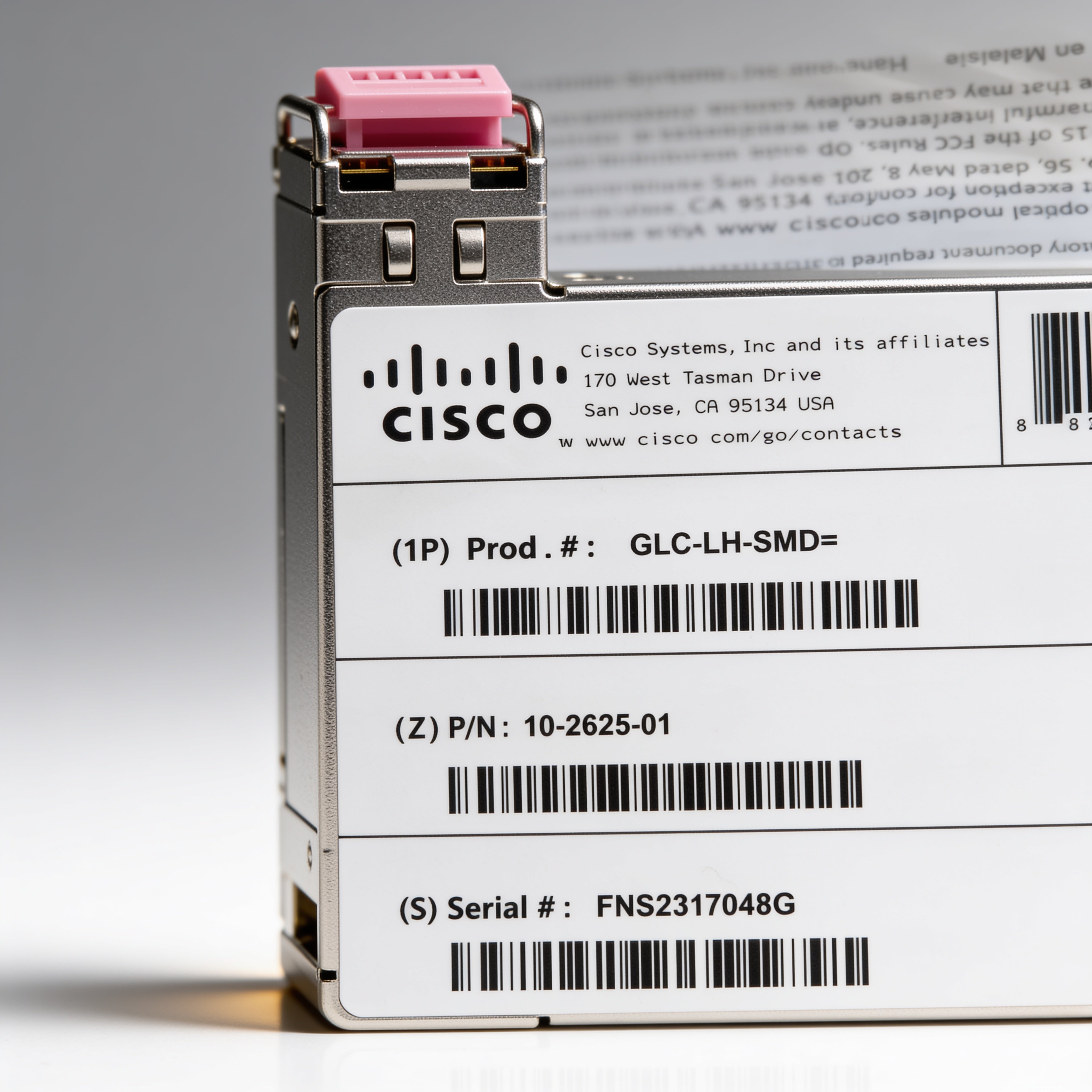 Cisco GLC-LH-SMD SFP transceiver module