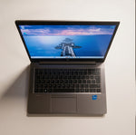 HP ZBook Firefly 14 laptop, side view