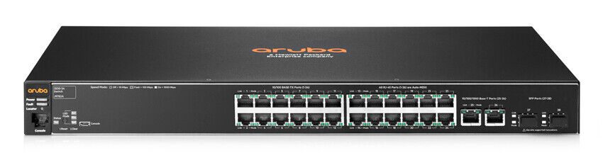 Refurbished Aruba 2530-24 PoE+ 24-port network switch