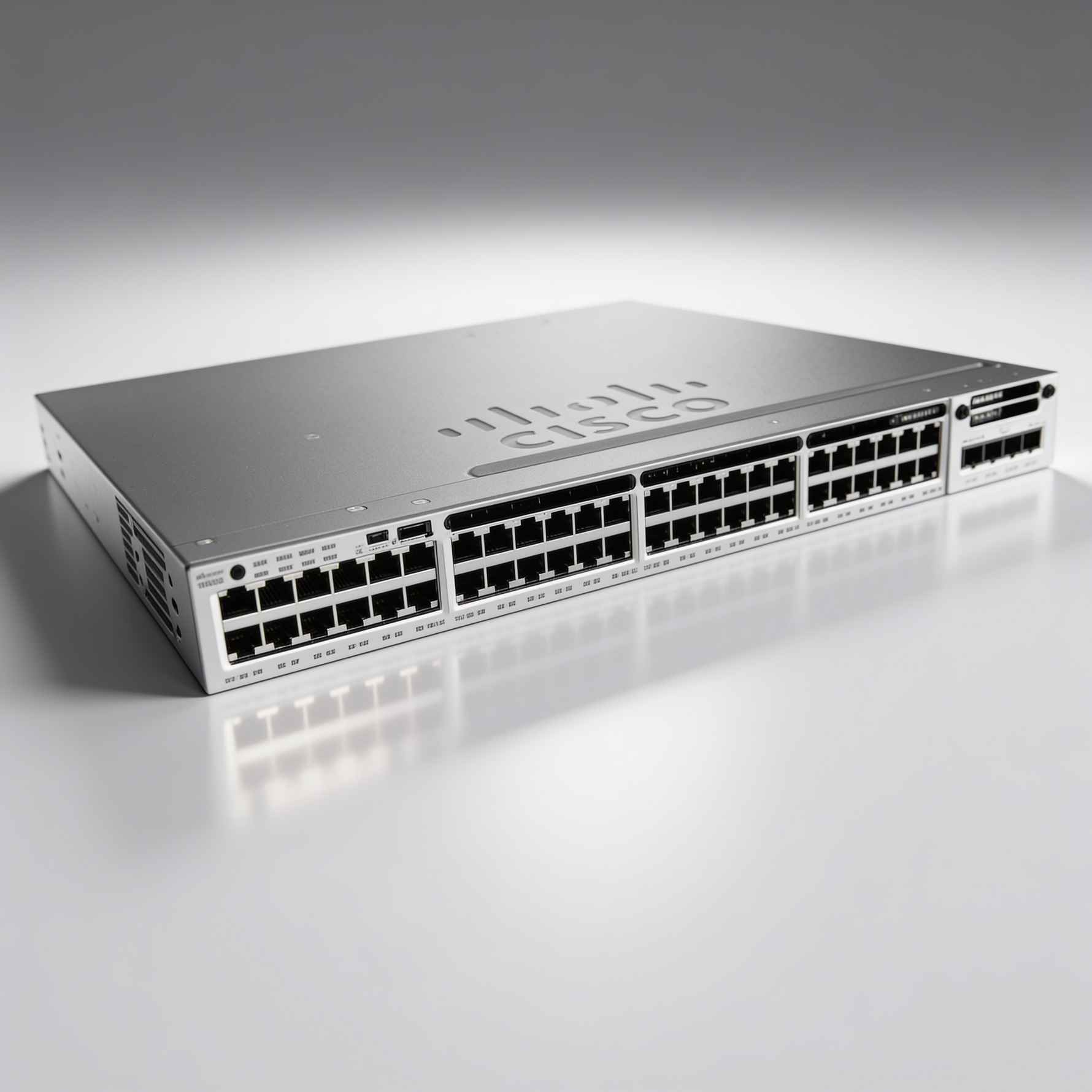 Refurbished Cisco Catalyst 9300 24-port PoE+ network switch (C9300-24P-E)