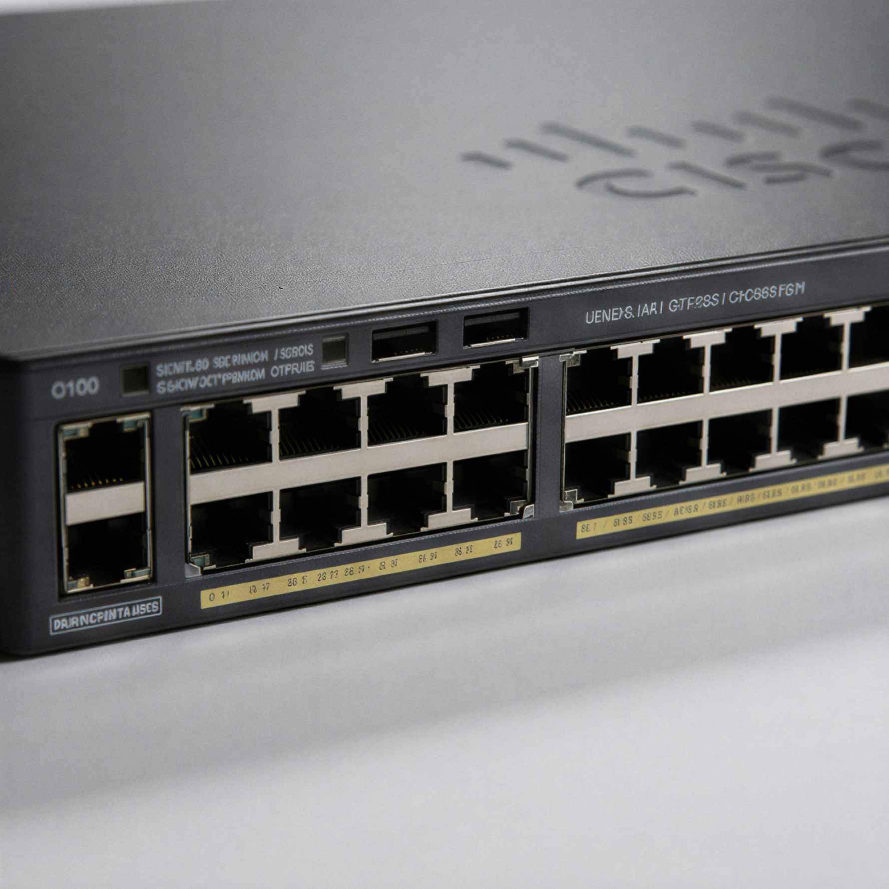 New Cisco Catalyst 2960-X 48-port PoE+ network switch (WS-C2960X-48LPS-L)