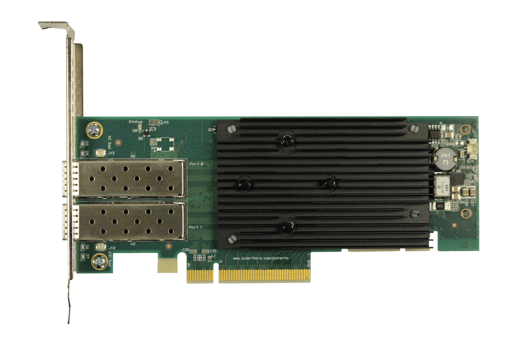 Solarflare XtremeScale X2522 10/25GbE low-latency network adapter