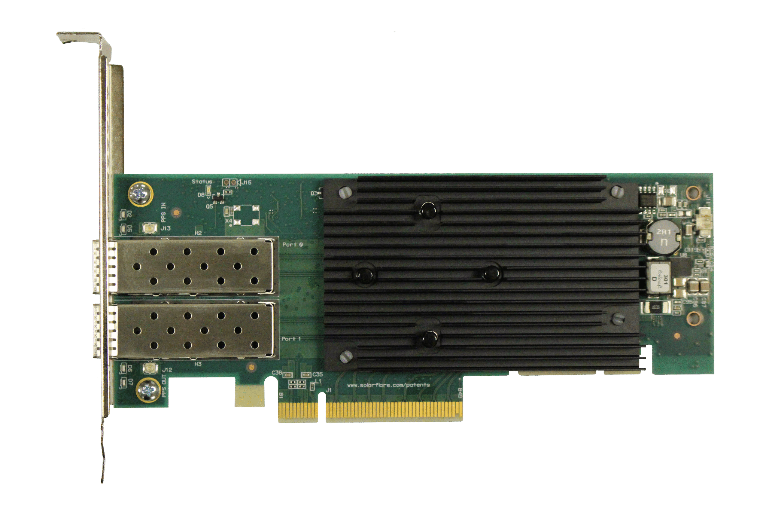 Solarflare XtremeScale X2522 10/25GbE low-latency network adapter