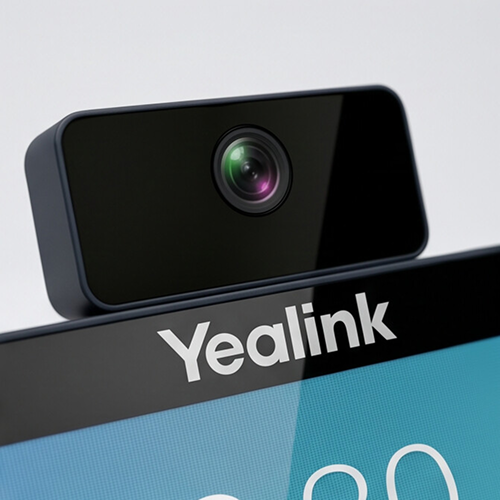Yealink VP59 Teams video phone, side view