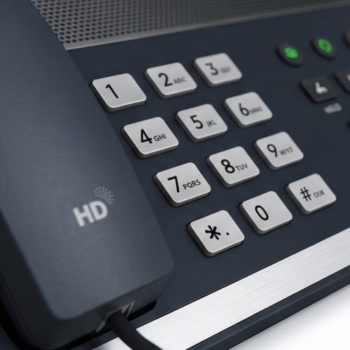 Yealink VP59 smart video phone, Teams certified (detail view)